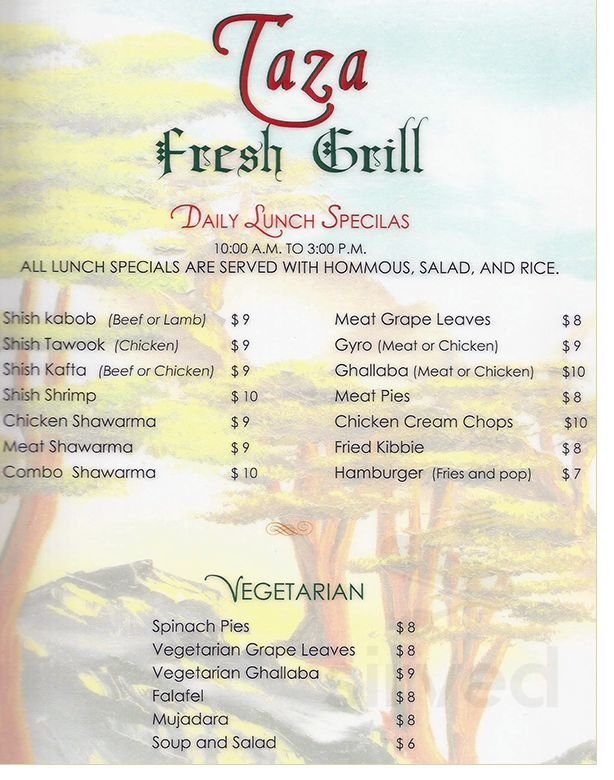 Taza Fresh Grill — Websearch photo