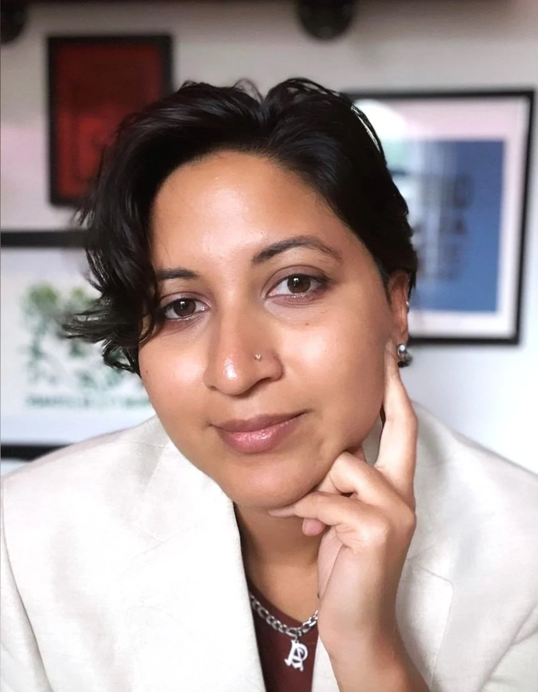 Headshot of Azaadi Khan, LCSW