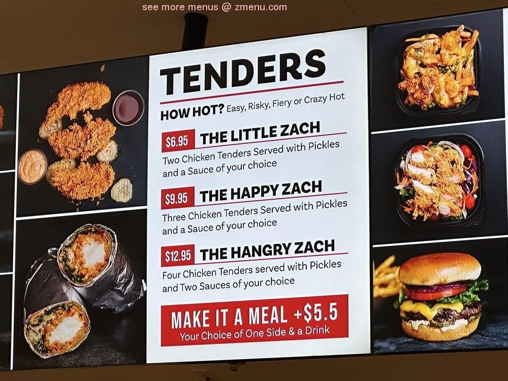 Zach’s Chicken, photo via a web search