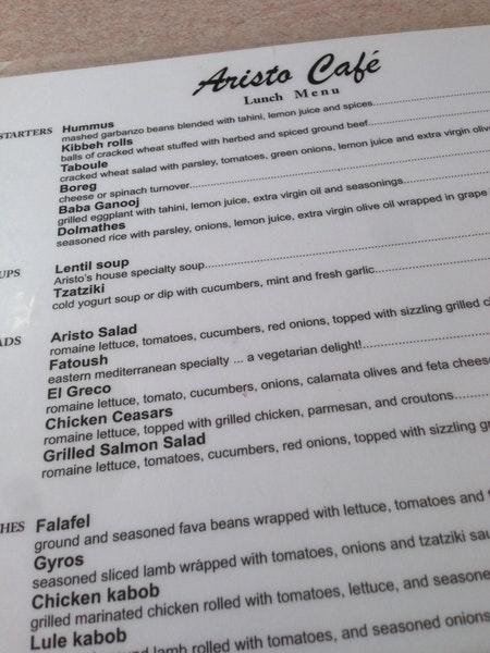 Aristo Café — Websearch photo
