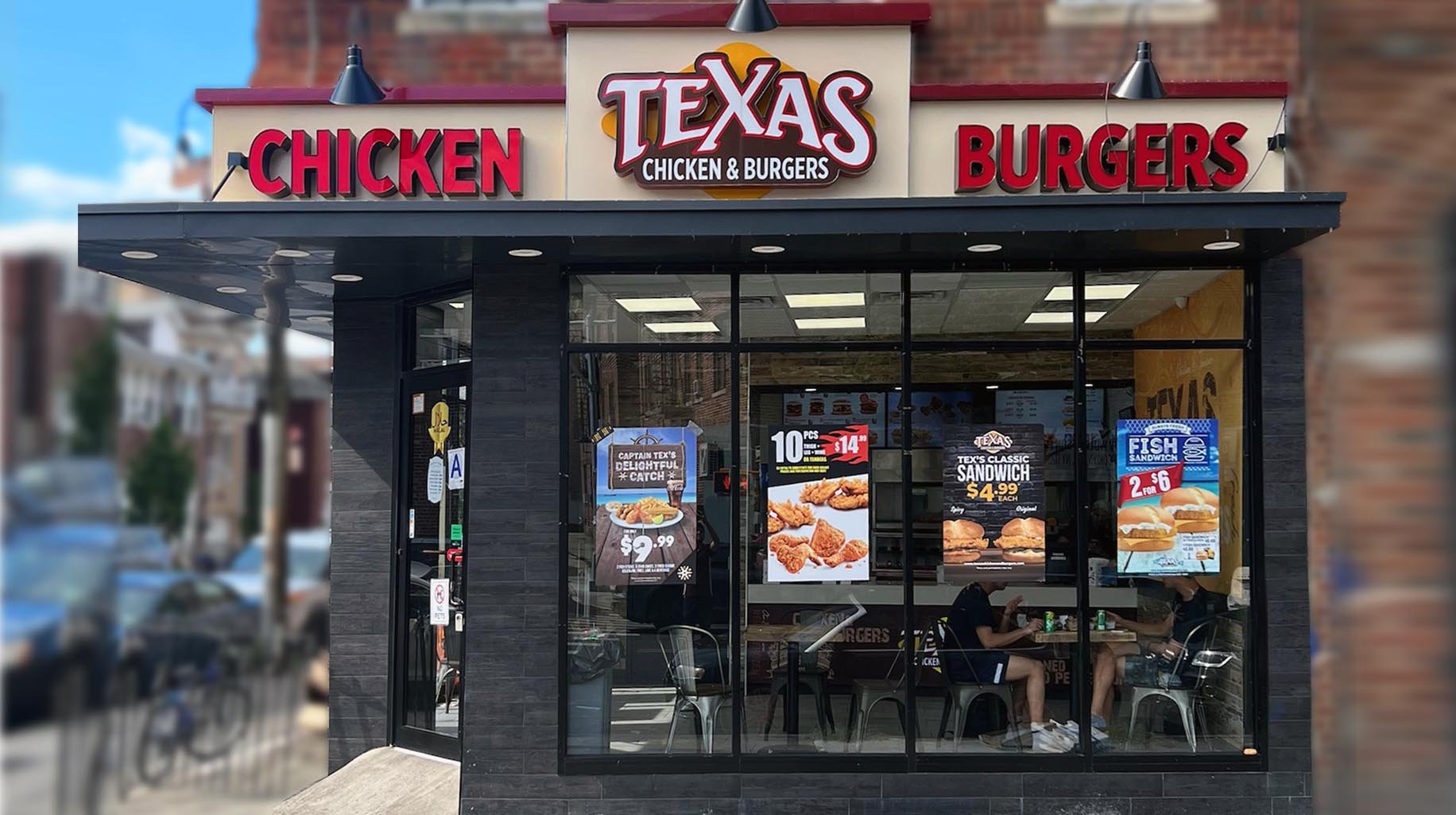 Tex's Chicken & Burgers, photo via a web search