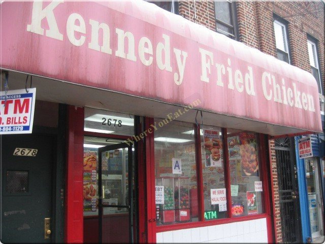 Kennedy Fried Chicken, photo via a web search