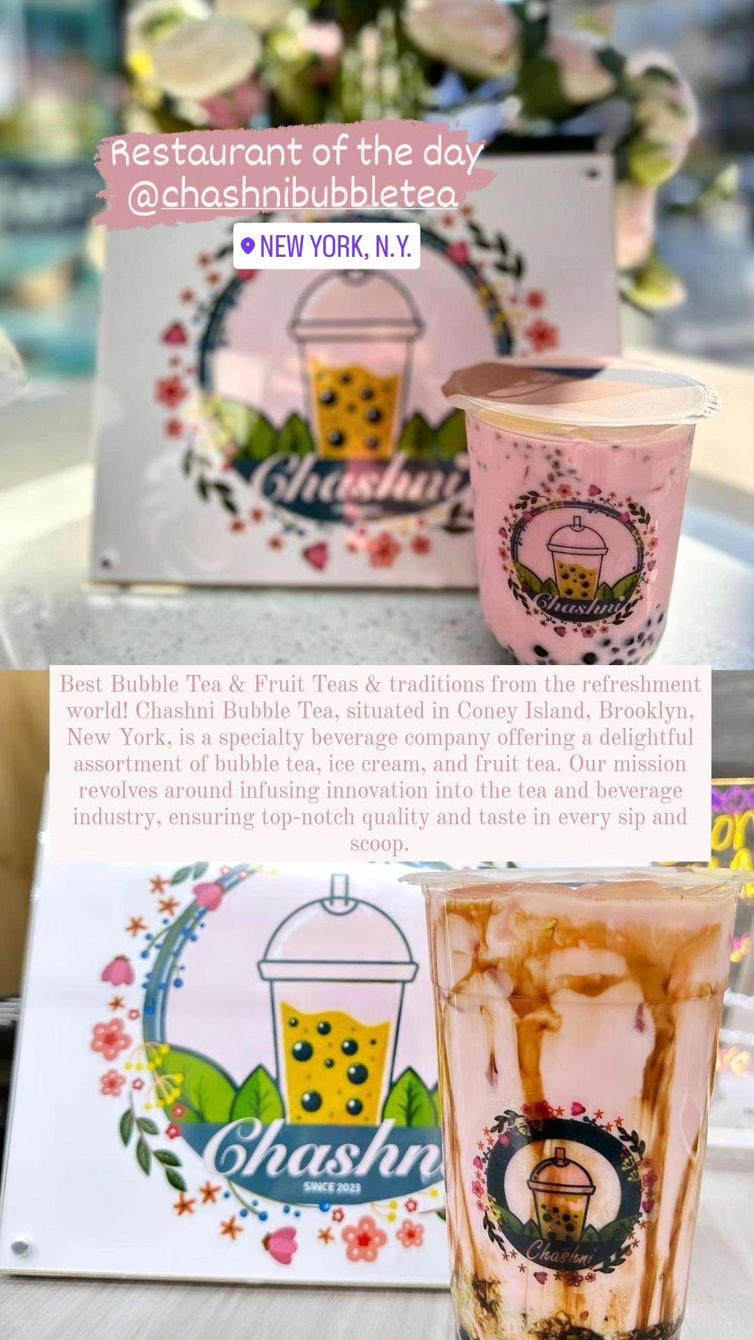 Chashni Bubble Tea, photo via a web search