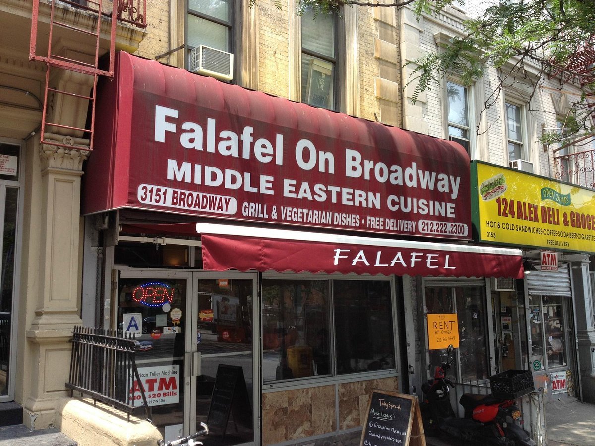 Falafel on Broadway, photo via a web search