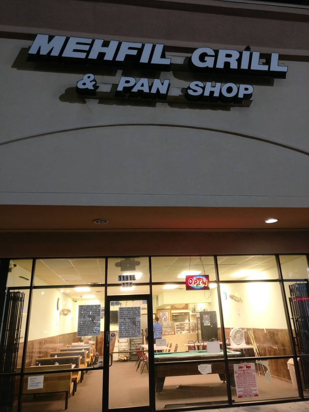 Mehfil Grill & Pan, photo via a web search