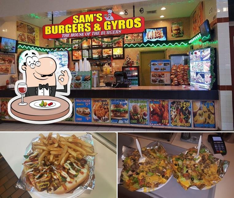 Sams Burger & Gyro, photo via a web search