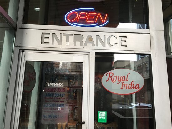 Royal India Cuisine, photo via a web search
