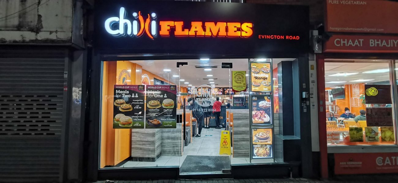 Chilli Flames Evington Road — Websearch photo