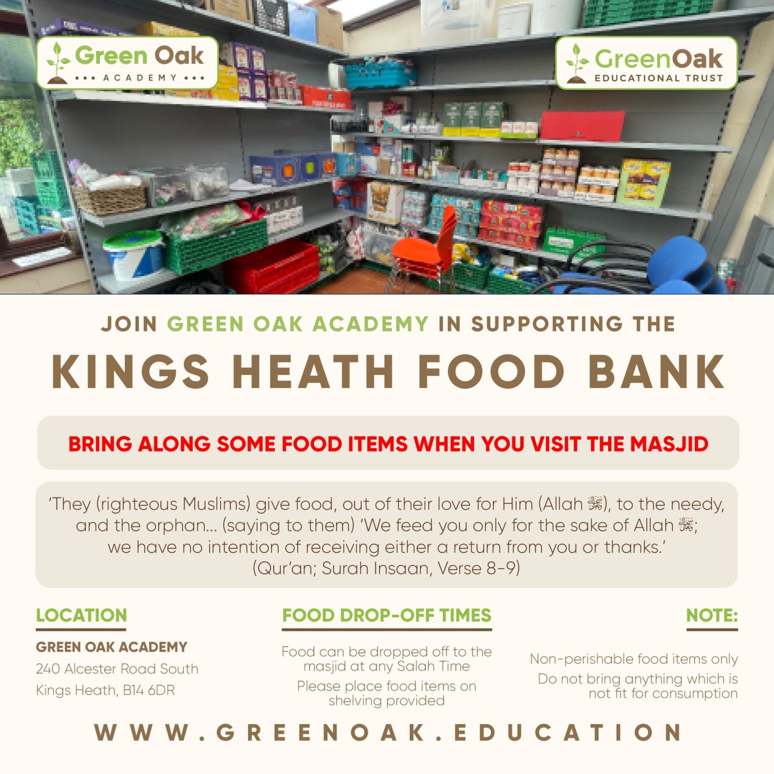 Green Oak Academy (Kings Heath) — Websearch photo