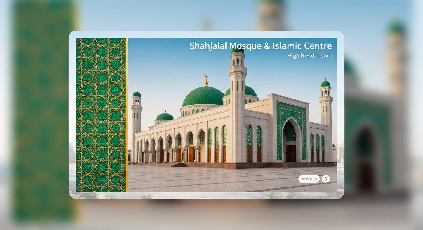 Shahjalal Mosque & Islamic Centre — Website photo