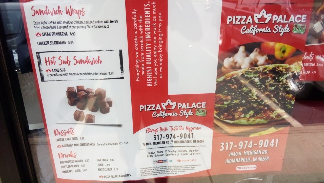 Pizza Palace California