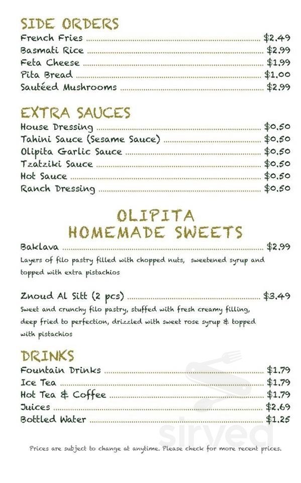 Olipita Mediterranean & American Grill — Websearch photo