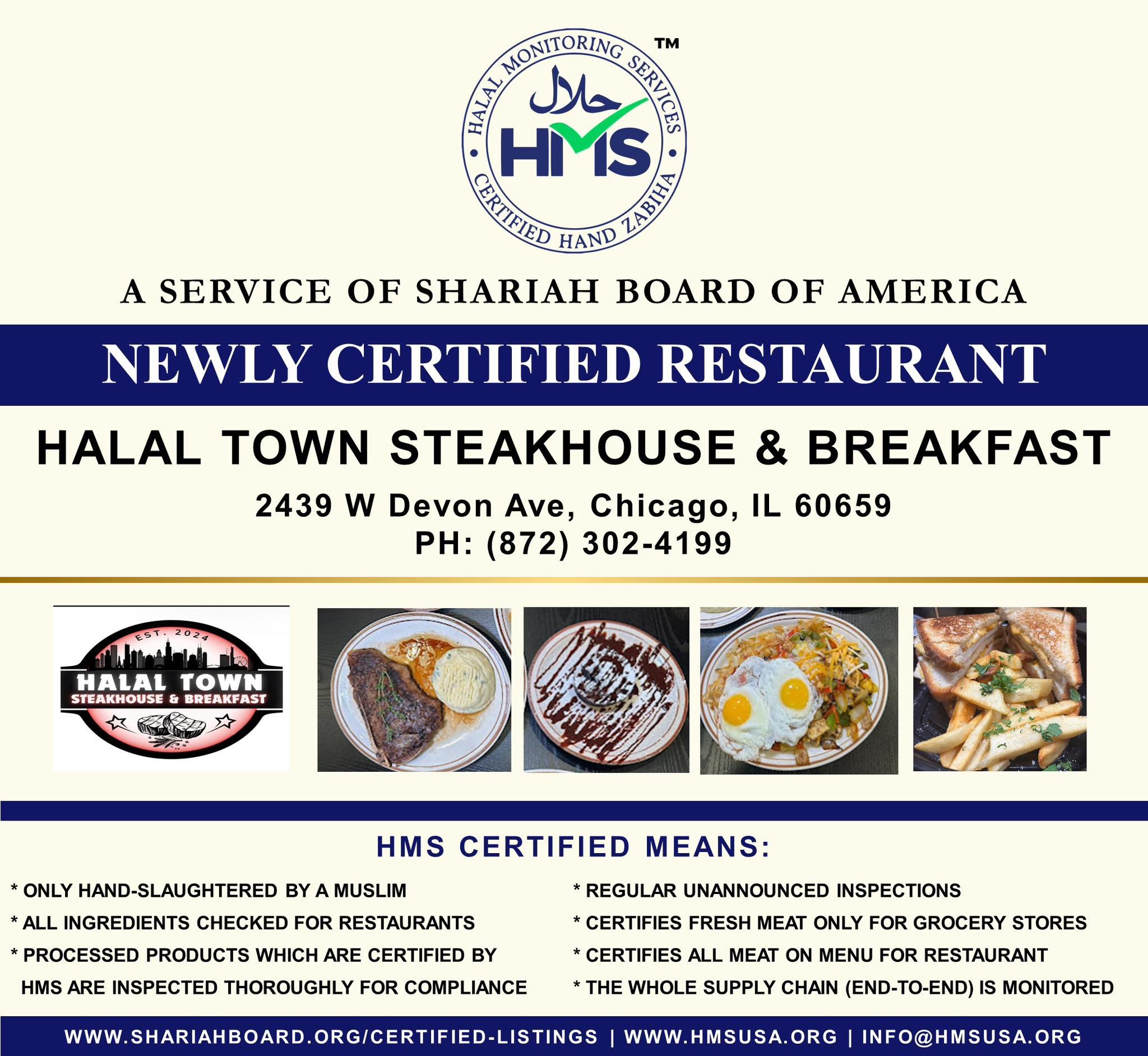 Halal Town Steakhouse & Breakfast — Websearch photo