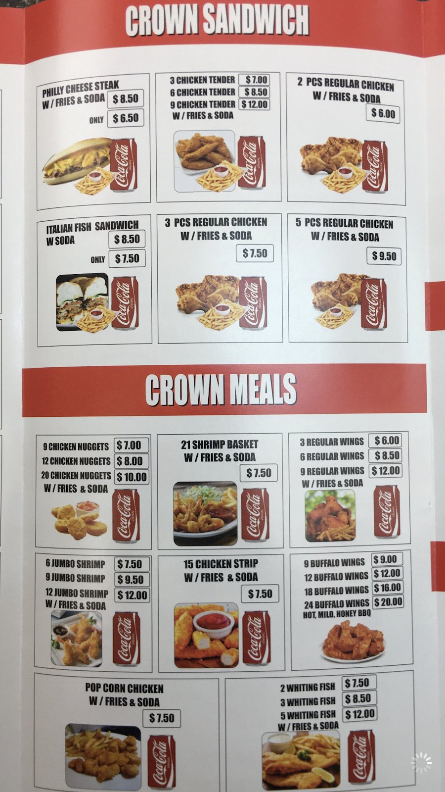 Crown Fried Chicken & Grill — Websearch photo