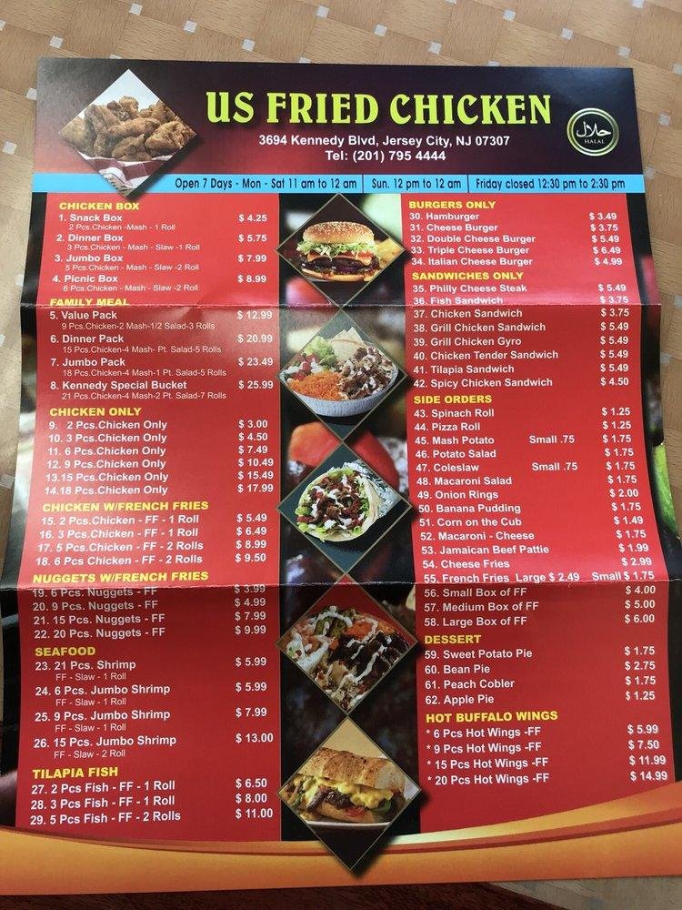 US Fried Chicken — Websearch photo